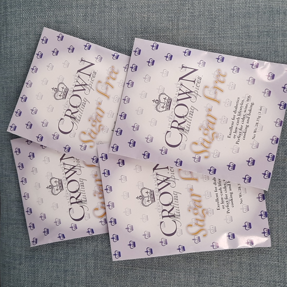 Crown Mulling Spices Mix Sugar Free Apple Cider Drink Fall Autumn Bevera…